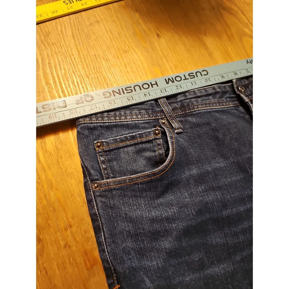 The Normal Brand The Normal Jean Men's Dark Wash Stretch Denim Size 36x28